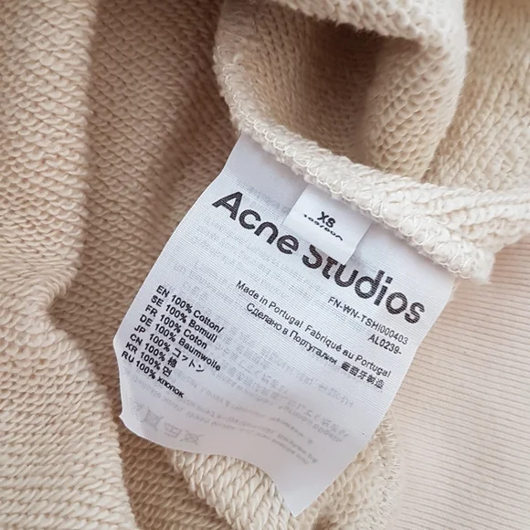 NWT - Acne Studios Printed Sweatshirt - Picture 5 of 6